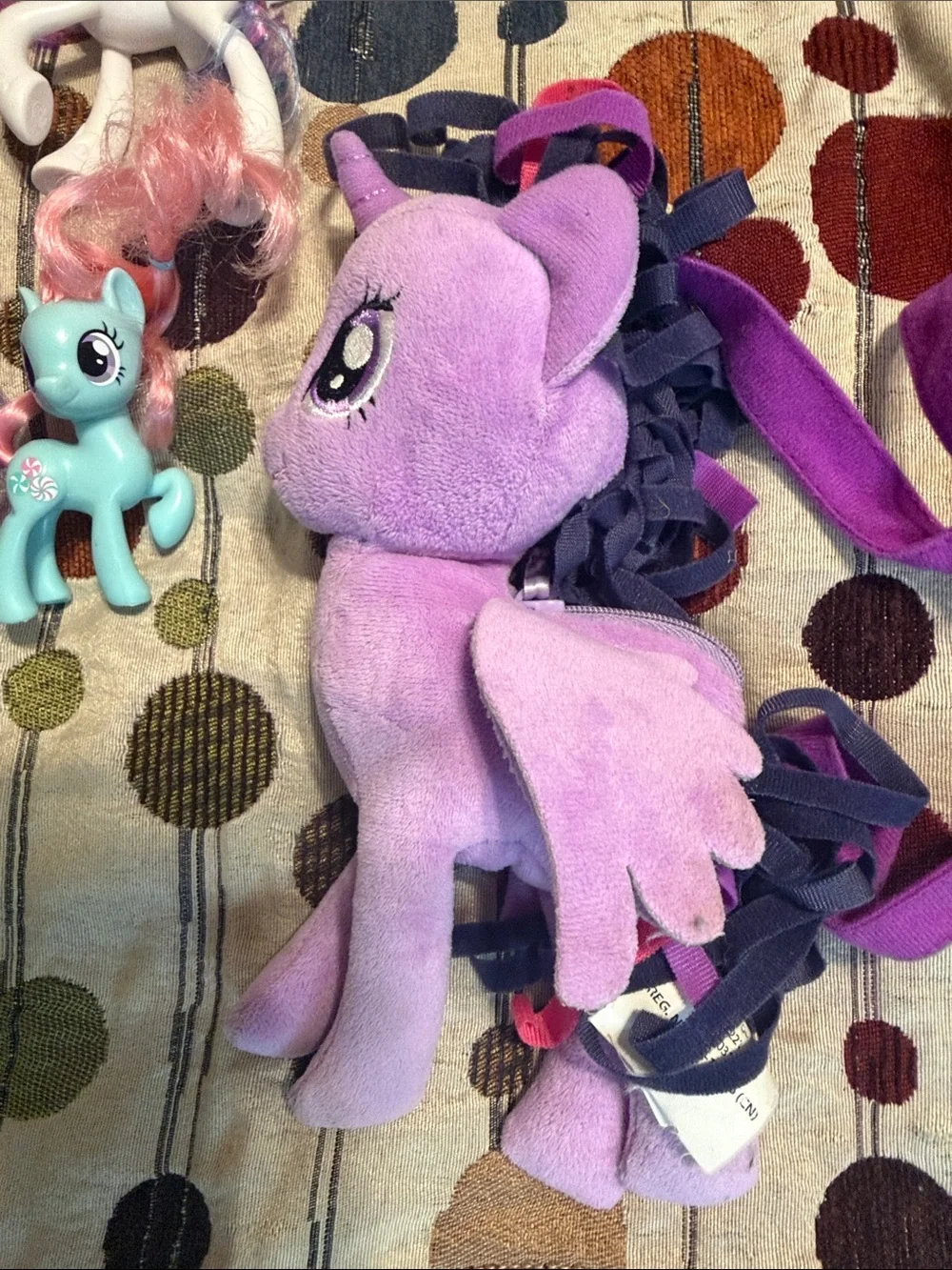 My Little Pony Rainbow Unicorn Plush and Mini Pony Figures - 19 total
